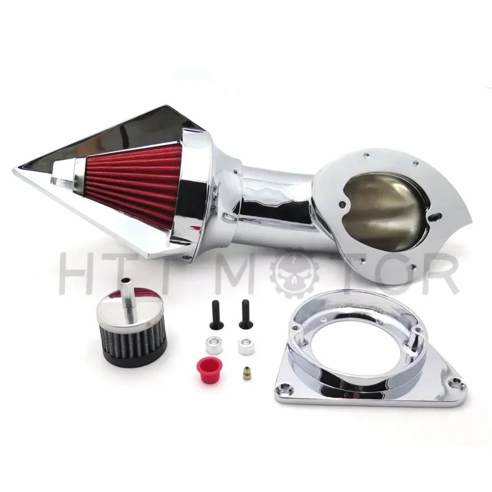 Motorcycle Triangle Spike Air Cleaner Intake Kits for Kawasaki 1995-2020 Vulcan 800/VN800A/Vulcan 800 Classic/VN800 Classic