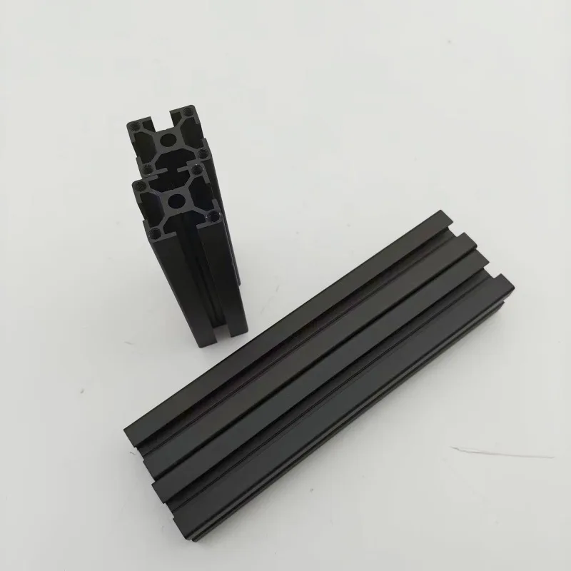 Reprap Prusa i3 MK3 Frame M5 Drilled Black Anodized Aluminum Extrusion