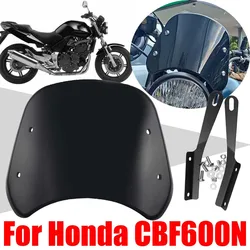 For Honda CBF600N CBF600 CBF 600 N CBF 600N Motorcycle Accessories Retro Windscreen Windshield Wind Screen Deflector Cover Guard