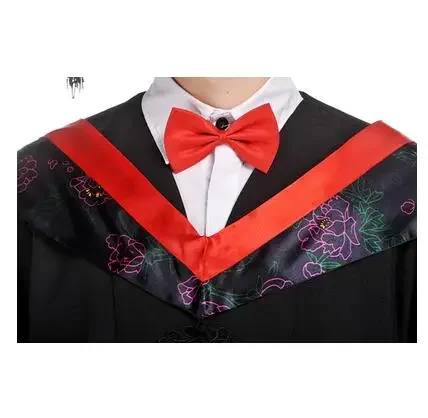 Uniforme accademica Arti liberarie Scienza Ingegneria Abito da laurea Robr Black School University