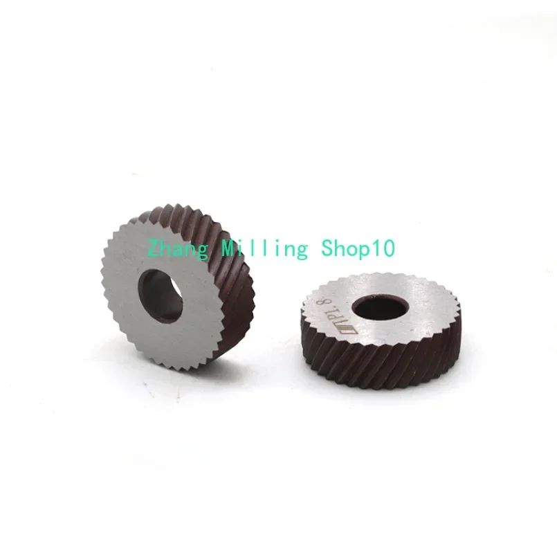 2pcs Reticulated Knurling Tool 26x8x8mm Steel Straight Knurling Wheel 0.6mm 1.0mm 1.1mm 1.2mm 1.5mm 1.6mm 2.0mm 0.8mm