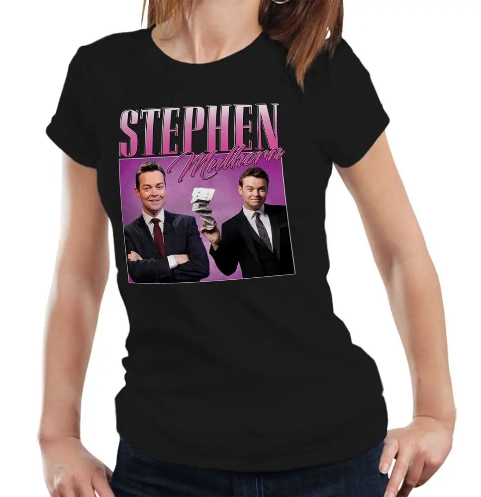 Stephen Mulhern Appreciation Fitted Ladies Tshirt Homage Throwback Stag Hen Do