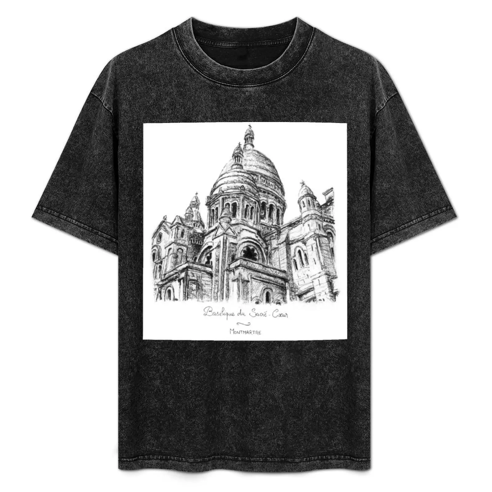

Sacré-Coeur - Montmartre T-Shirt Trend Art Print T-Shirt