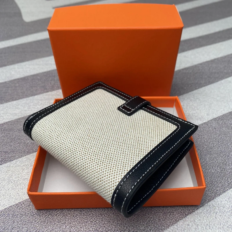 Women's Genuine Leather Coin Wallet Credit card bag cover simple luxury quality ID card storage bag