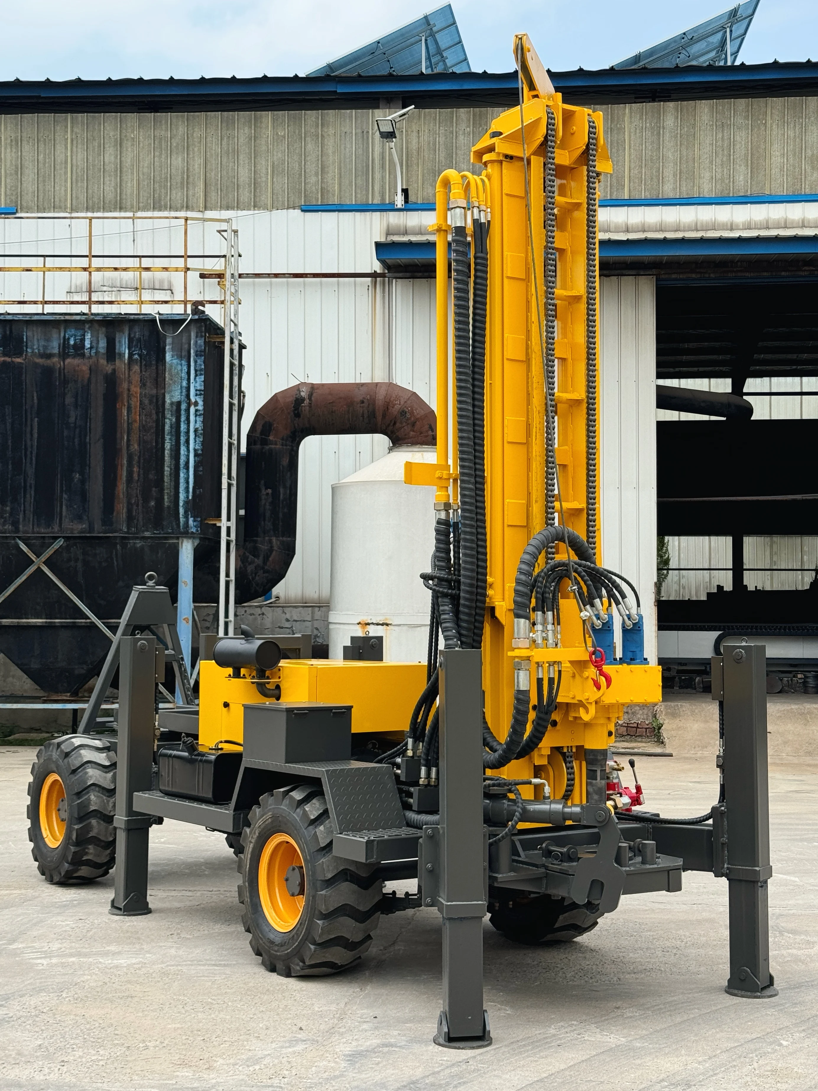 고성능 맞춤형 크롤러 장착 유압식 280m 수중 시추 장비