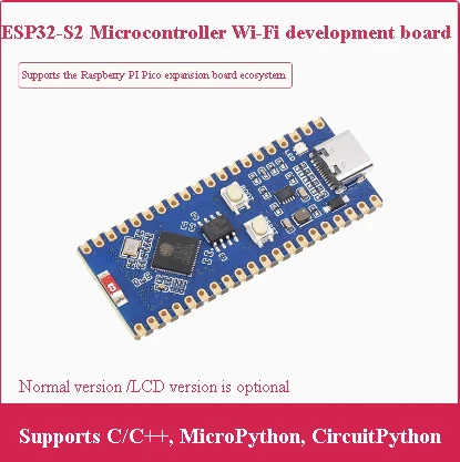 ESP32-S2 Pico microcontroller 0.95 inch LCD display WiFi iot development board