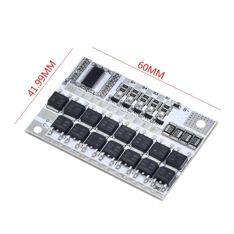 3s/4s/5s Bms 12v 16.8v 21v 3.7v 100a Li-ion Lmo Ternary Lithium Battery Protection Circuit Board Li-polymer Balance Charging