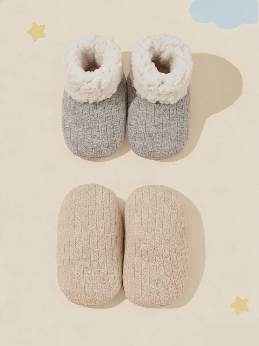 2pairs Baby Plain Socks