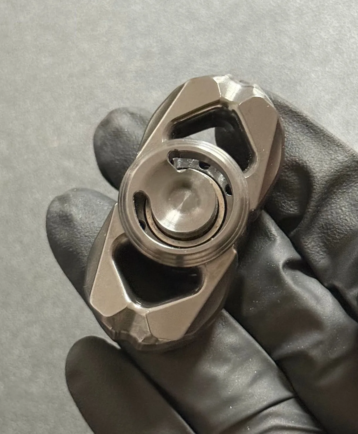 Used EDC Yolo Zirconium Small G Gyro Edc Is in Good Condition and Feels Good Sprocket Fidget Spinner