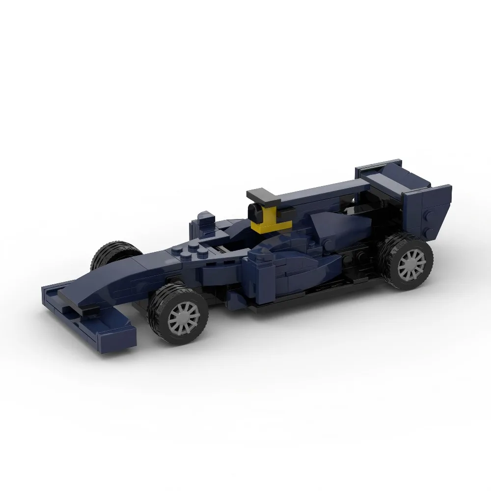 

MOC 212 шт. RB6 Formula Racing Строительные блоки Скорость сборки ​ ​ Чемпион Трек Классический автомобиль Кирпичные игрушки Праздничный подарок