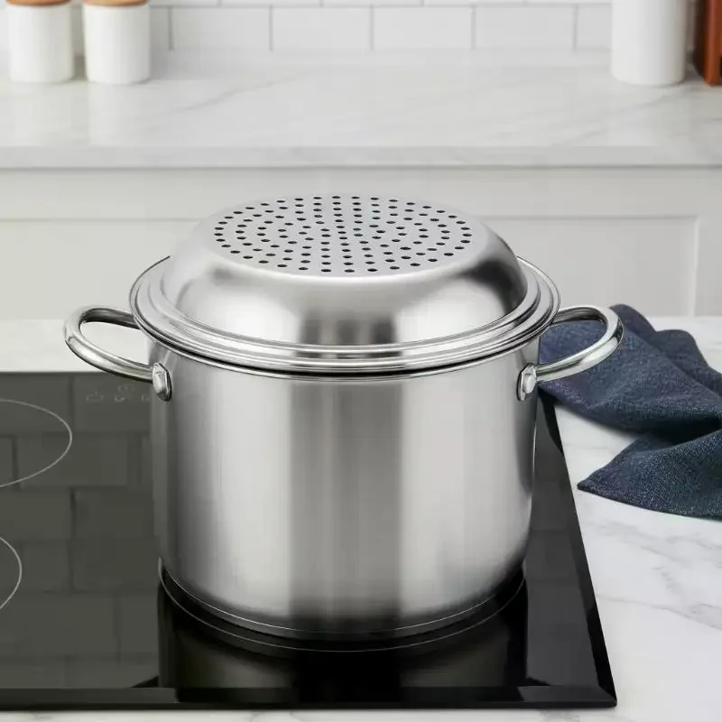 Steam Tray Rustproof Multifunctional Steaming Grid Fits 30/32/34 Inch Woks Detachable Steamer Rack for Home Restaurant Use