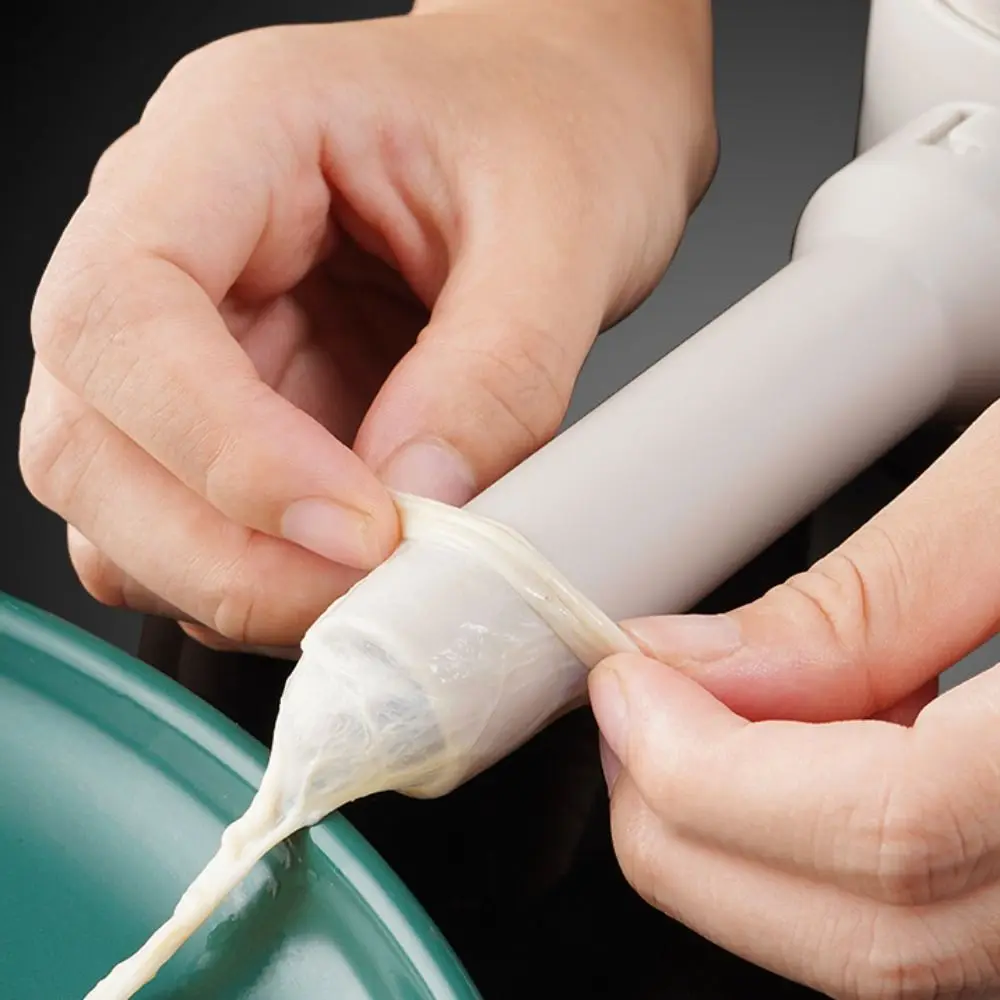 Prático manual fabricante de salsicha imprensa tipo aço inoxidável stuffer salsicha com bocal enchimento salsicha casa