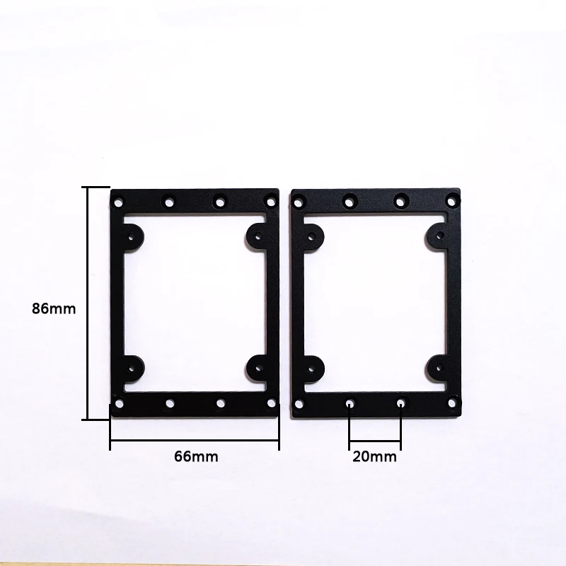 U.2 Hard disk bracket 15mm thick 2.5inch solid state enterprise hard disk rack aluminum alloy heat dissipation