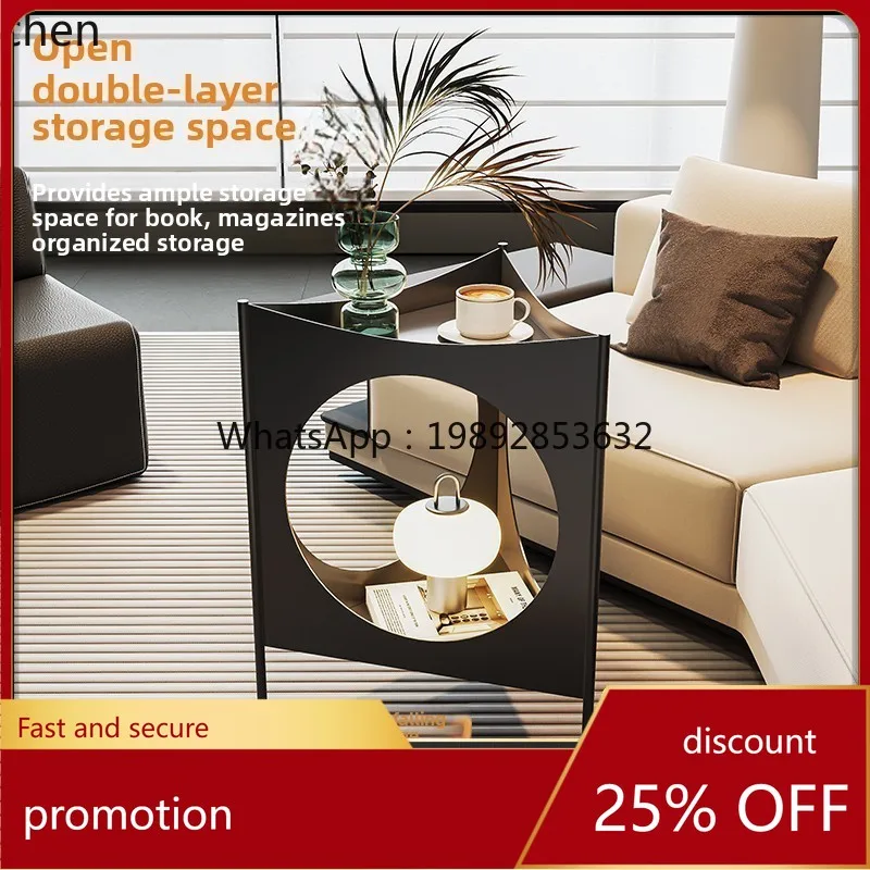 YFY triangular living room sofa movable trolley coffee table modern living room decoration