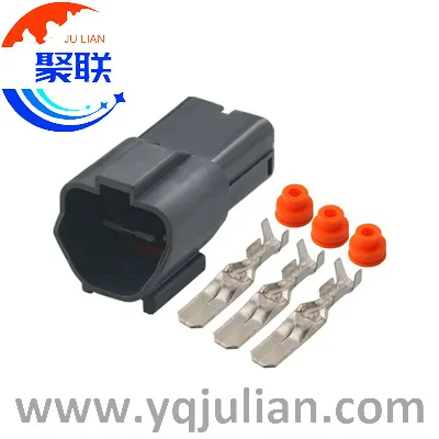 

Автоматическая 3-контактная вилка 7222-6234-40, автомобильная вилка двигателя, разъем жгута электрического кабеля 7222-6234 7157-6730 с клеммами и уплотнениями