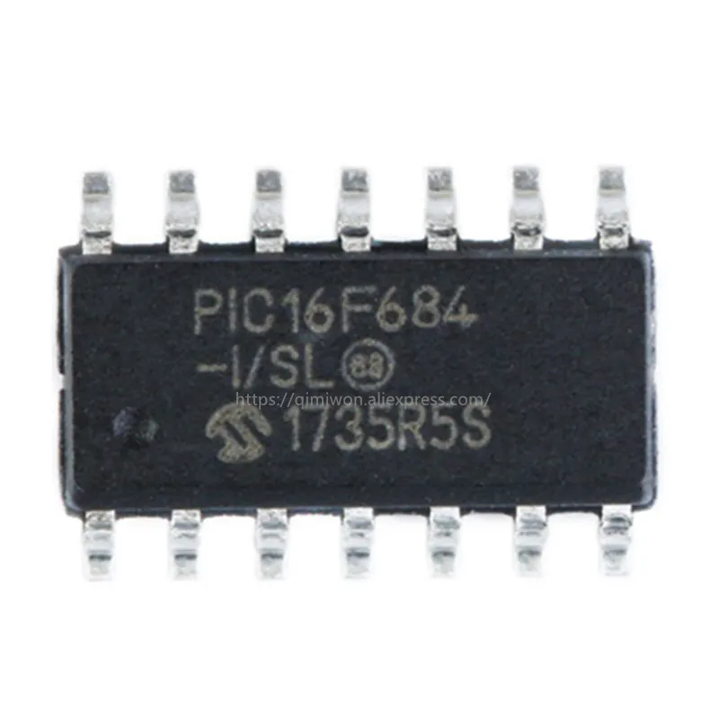 5PCS PIC16F684-I/SL PIC16F684 16F684 SOP14 New In Stock