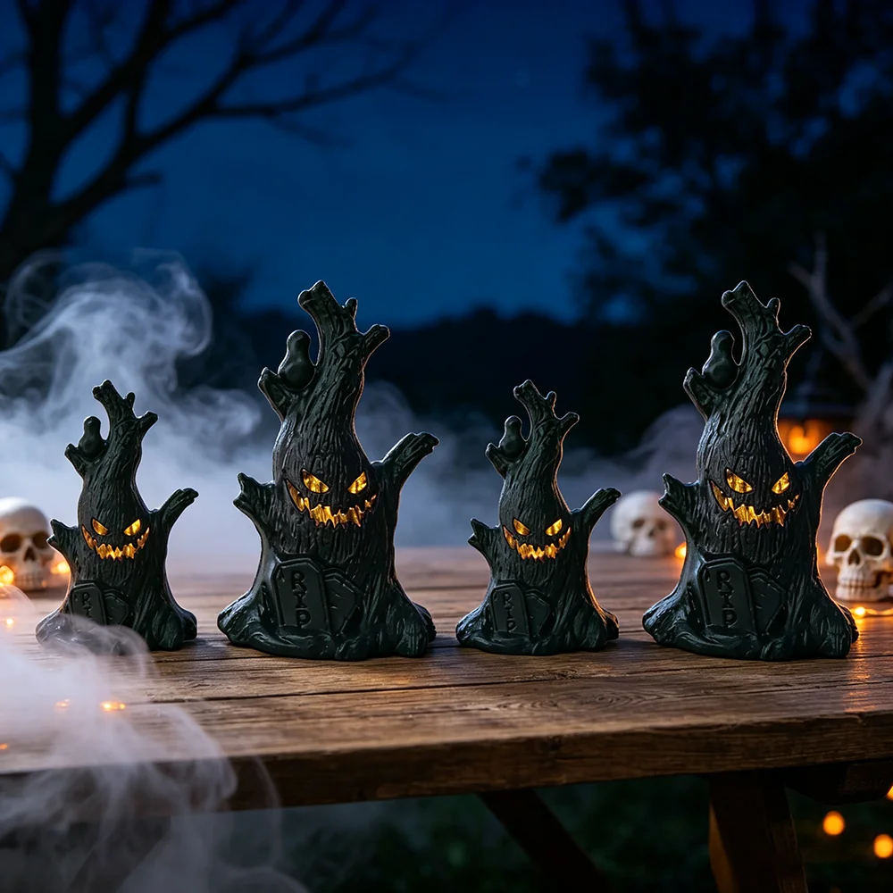 luz-noturna-de-halloween-com-Arvore-seca-iluminada-design-de-Arvore-fantasma-com-rosto-de-horror-e-lapide-em-plastico-decoracao-de-ambiente-para-mesa-e-patio