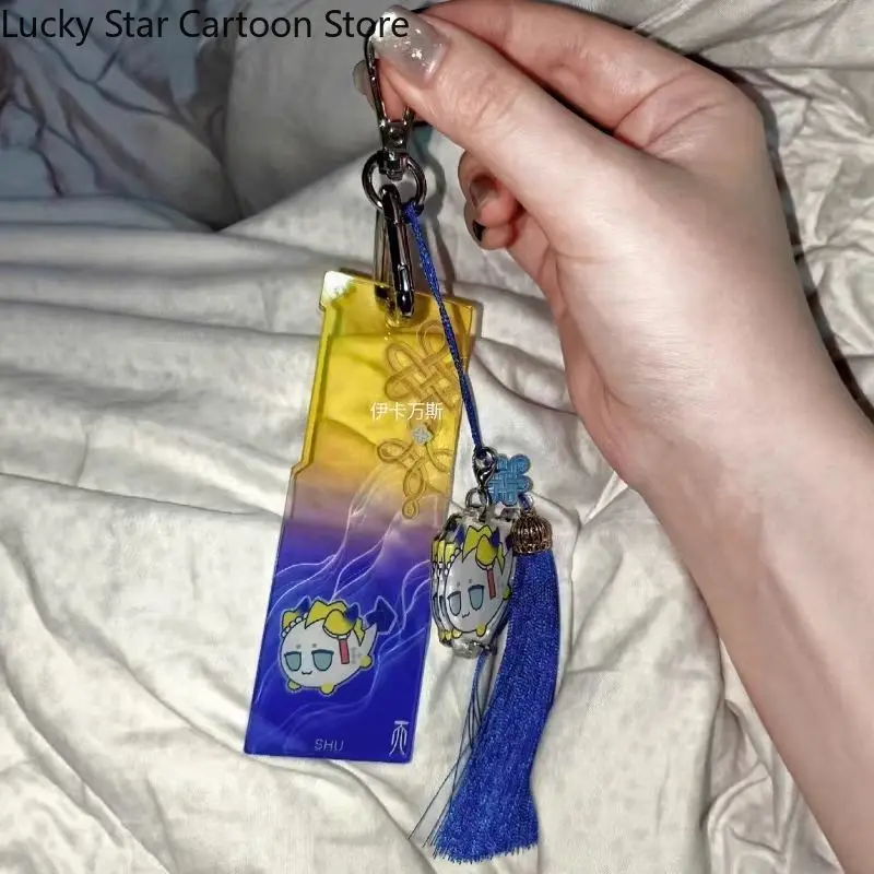 Anime Arknights Chongyue Shu Cosplay Backpack Decoration Pendant Acrylic Pass Pendant Decoration Fashion Halloween Gift Game