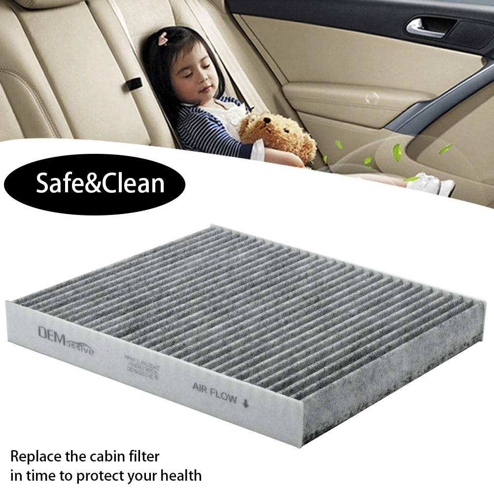 Pollen Cabin Air Filter Ventilation For Mercedes-Benz G-Class W463 VW Fox Polo Gol Audi A1 A2 Seat Ibiza Skoda Fabia 6Q0819653