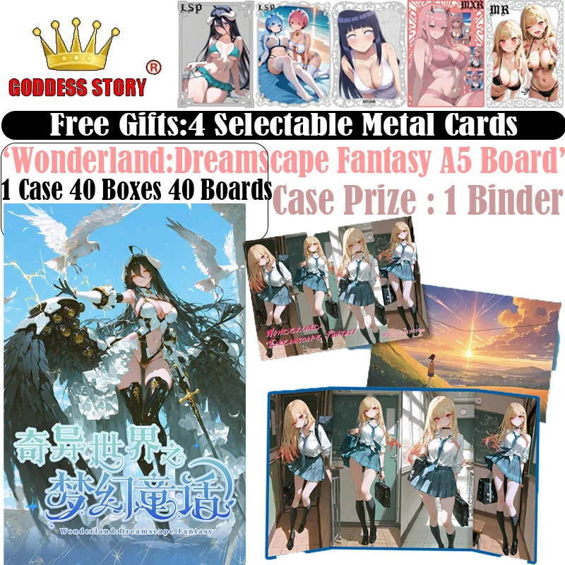

Wonderland:Dreamscape Fantasy A5 Board Goddess Story Collection Аниме игра Девушка Вечеринка Купальник Вечеринка Doujin Игрушки Подарки для хобби