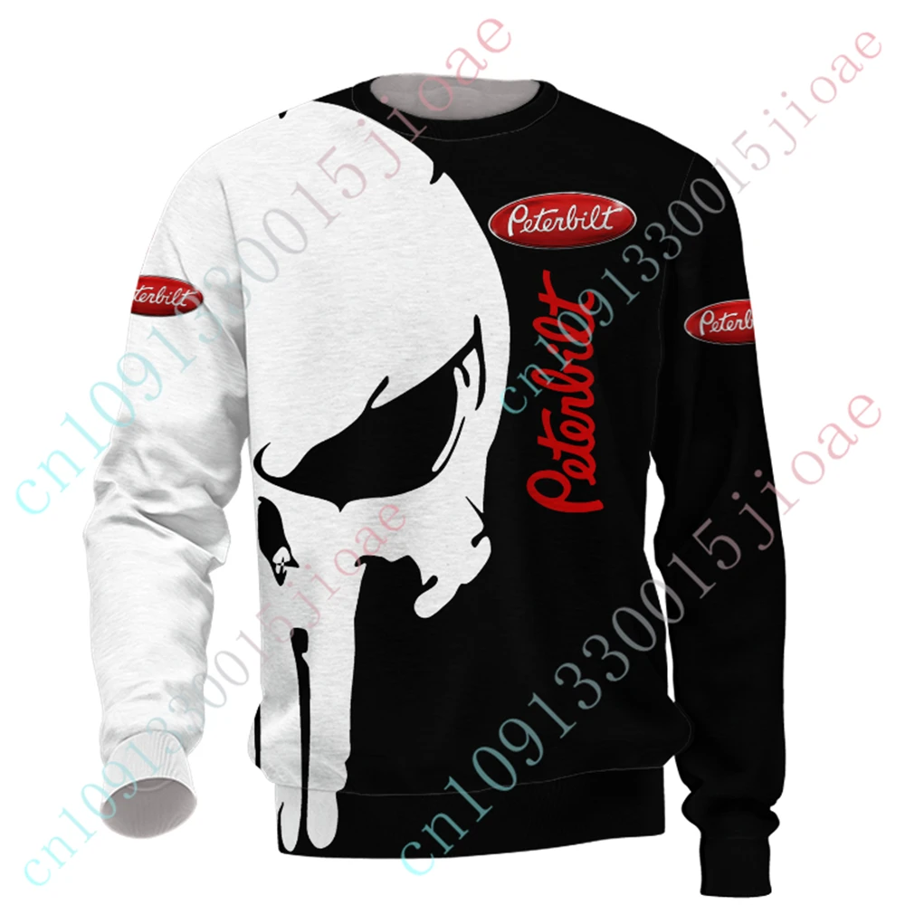 

Peterbilt Clothing Anime Sweatshirt Casual T Shirt For Men Women Luxury O Neck Long Sleeve Unisex Oversized T-shirt Custom Logo