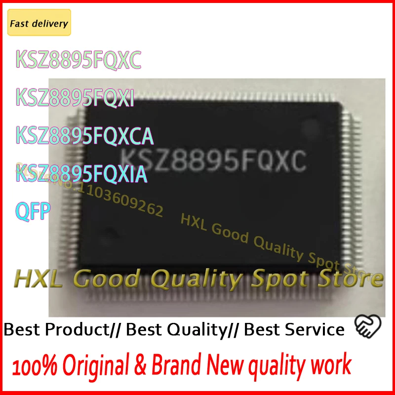

KSZ8895FQXC KSZ8895FQXI KSZ8895FQXCA KSZ8895FQXIA (1 шт.) KSZ8895