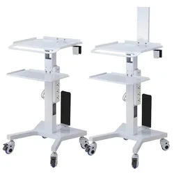 Medical Trolley Stand Dental Oral Scanner Mobile Cart Oral Hospital Clinic Laptop/ Desktop Holder Host Mobile Cart