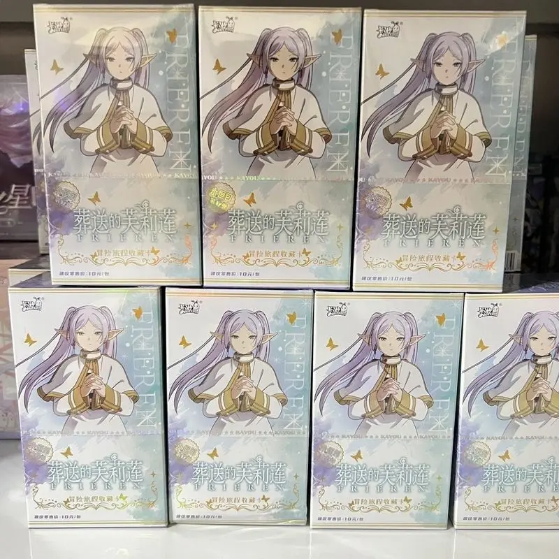 Original Box Genuine Kayou Frieren: Beyond Journey'S End Series Card Anime Adventure Journey Eternal Package Holiday Gift
