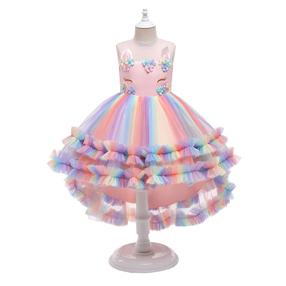 1Pcs Princess Dress Creative Stylish Girl Party Cosplay Skirt Kids Ballet Tutu Skirt Children Birthday Wedding
