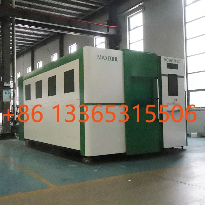 Full Enclosed 3000W Metal Laser Cutting Machine High Accuracy Thin Plate Small Cnc 2kw 3kw Fiber Laser Cutting Machine Price