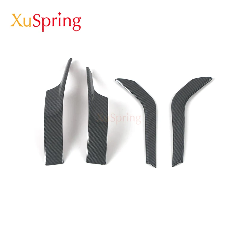 شرائط مرآة الرؤية الخلفية للسيارة لـ VW ID.4 x pro crozz gtx 2021 2022 2023 غطاء واقي زينة كروم ABS #4