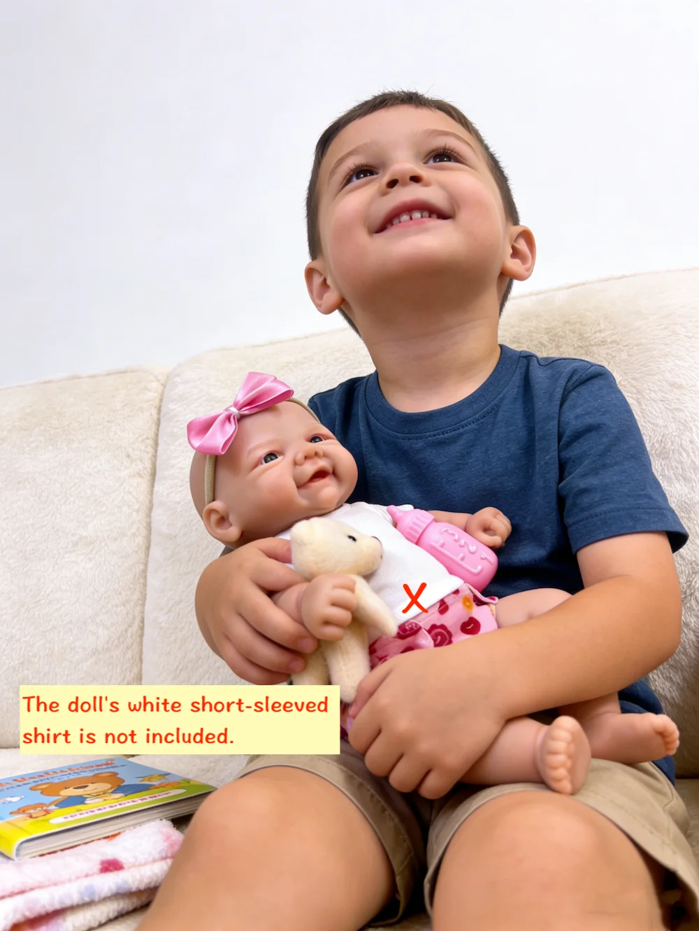 Muñeca Reborn de silicona sólida regordeta de 13 pulgadas, Vivienne, cuerpo completo, muñeca Adorable, juguete, regalo de cumpleaños y Navidad