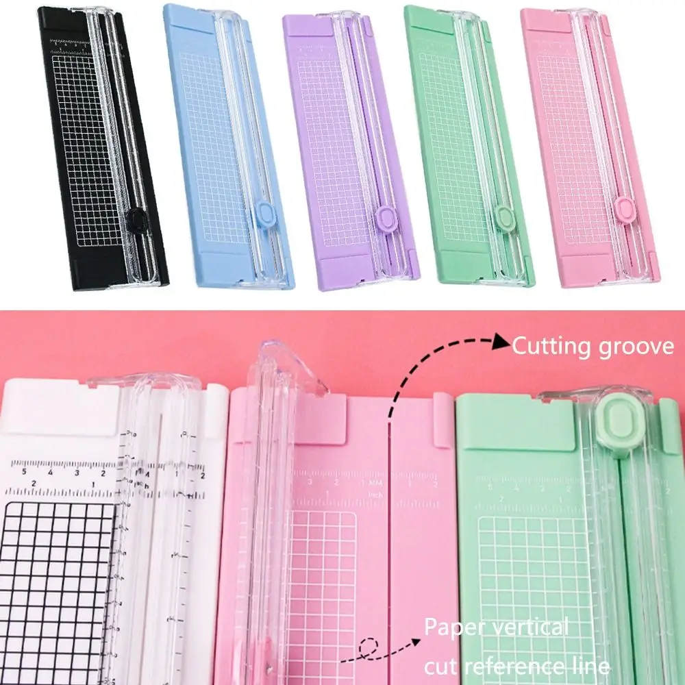 Bidirectional Cutting Paper Cutter Replacement Blades Automatic Security Safeguard Cutting Mat Machine Grid Lines Portable