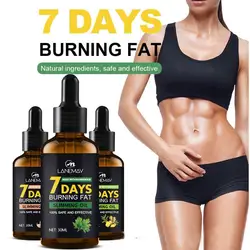 30ml  7 DAYS Weight Loss Products Slimming Massage Essential Oil Thin Leg Waist Fat Burner Burning Anti Weight Loss