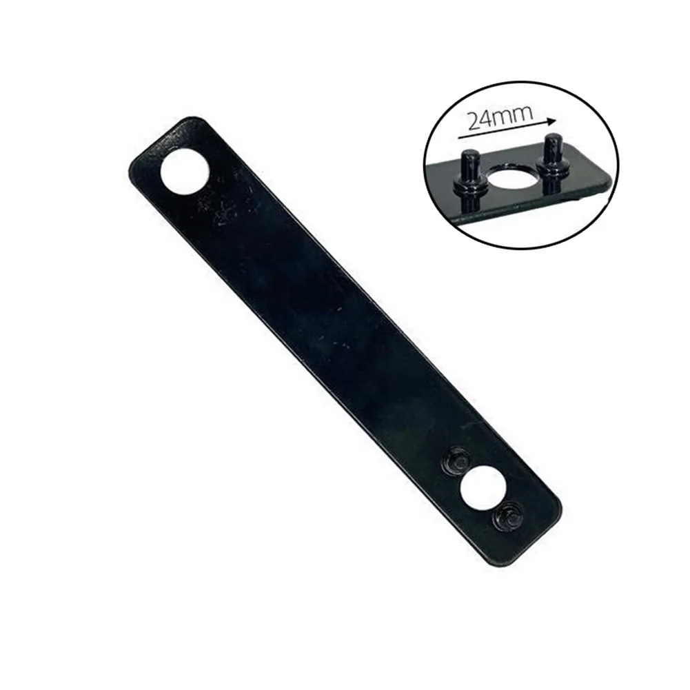 잠금 너트 용 렌치 앵글 그라인더 강철 렌치 압력 플레이트 핸드 100 앵글 그라인더 플랜지 렌치 스패너 핸드 툴