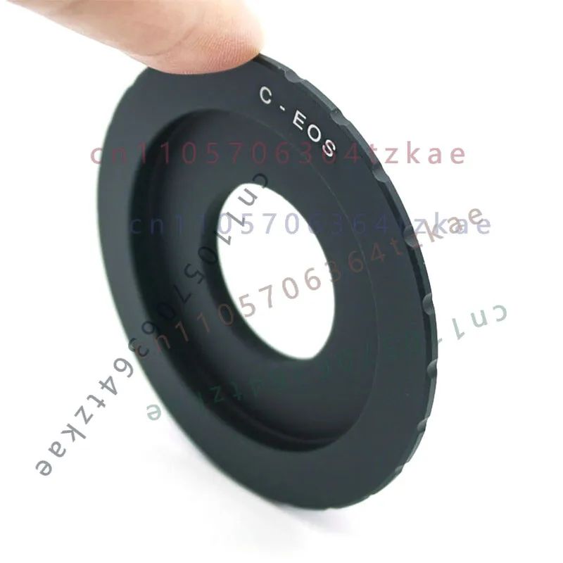 New C‑Mount Adapter Ring for Microscope Objective to for Canon EF EOS DSLR SLR Camera Photographic Optical Accessory