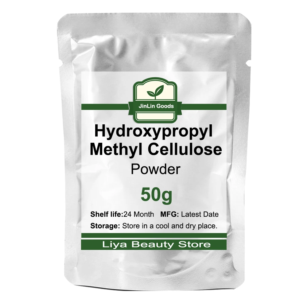 50-1000g Hot Sell Hydroxypropyl Methyl Cellulose Powder HPMC For Shampoo&Lotion&Cream&Gel Cosmetic Raw Material