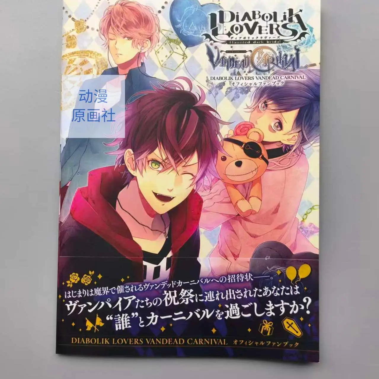 DIABOLIK LOVERS VANDEAD CARNIVAL Fan Book - Japanese Otome Game Album illustration Art Book Libros Livros