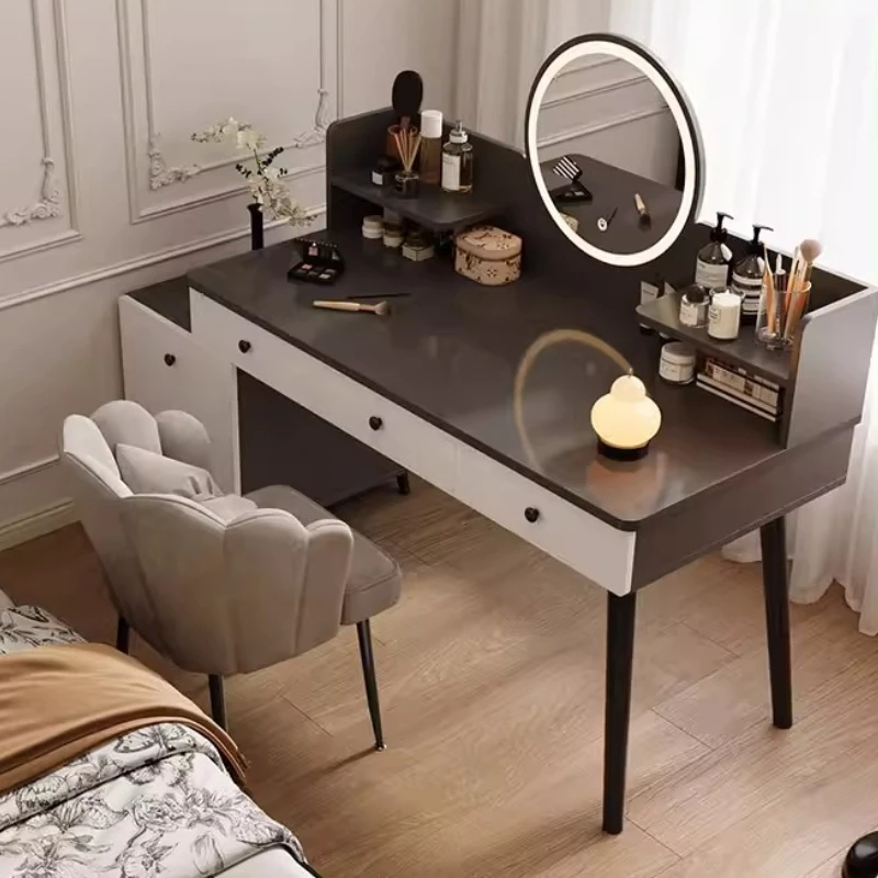 Beauty Luxury Dressing Table Modern Mid Century Service Bedroom Dressing Table Makeup Storage Comoda Pra Quarto Home Furniture