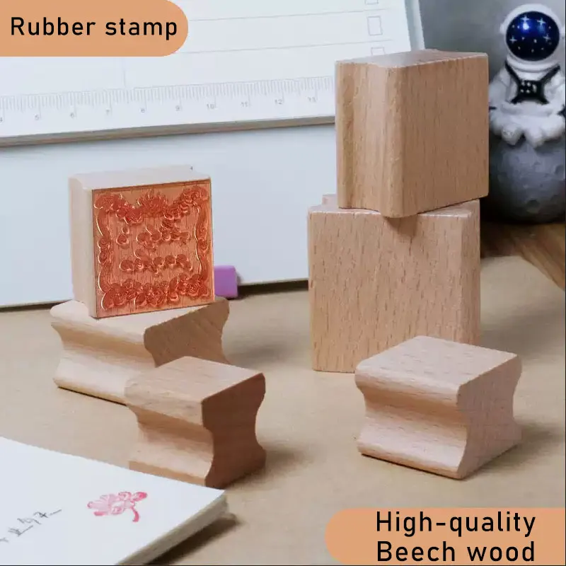 شركة الطوابع المطاطية المخصصة تخصيص ختم شعار شخصي الأعمال الصغيرة الزفاف اليدوية ختم خشبي العلامة التجارية ختم حزمة