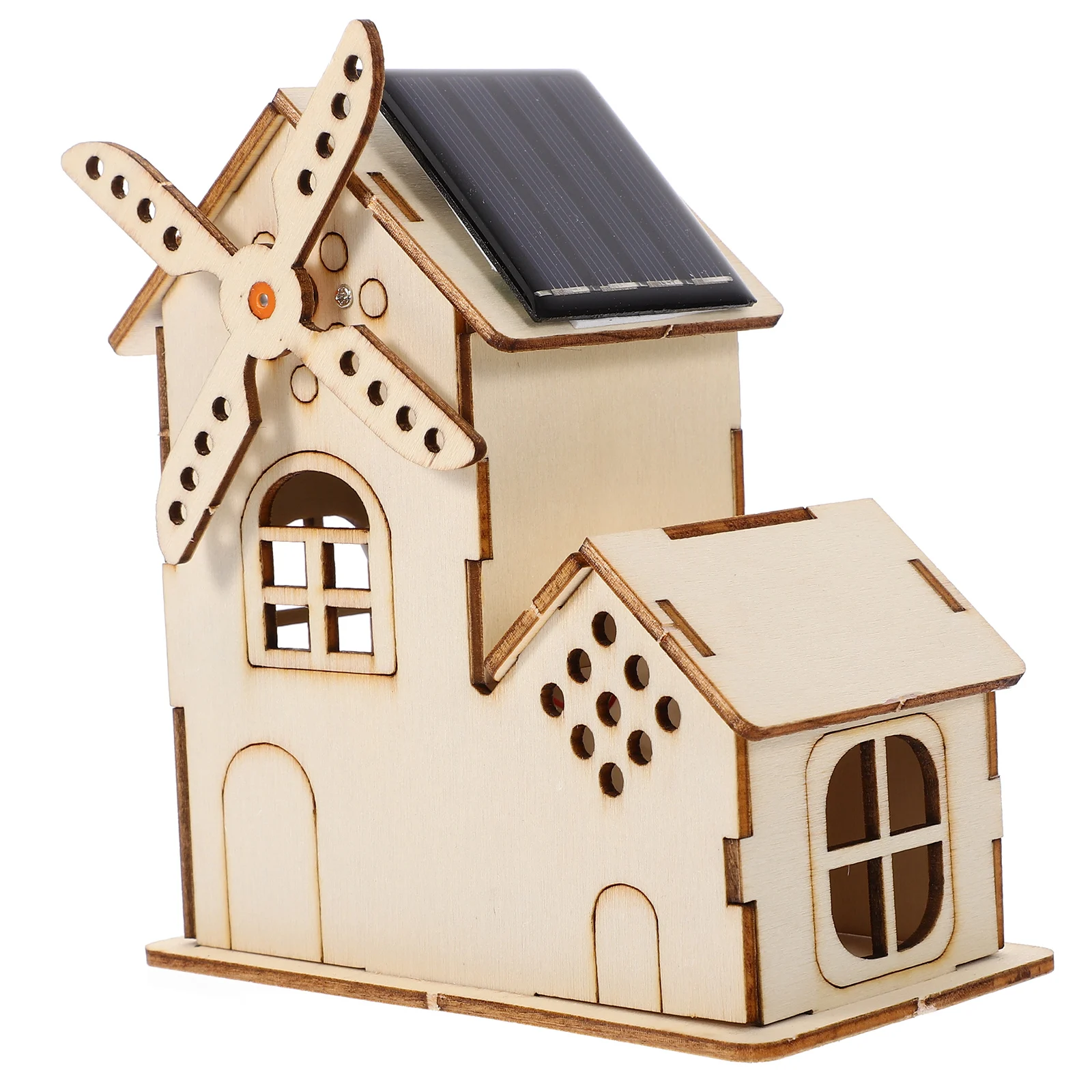 ชุดประกอบกังหันลม DIY 1 ชุด สำหรับเด็ก ทดลองวิทยาศาสตร์ ใช้พลังงานแสงอาทิตย์ ของขวัญเพื่อการศึกษา บ้านไม้ยังไม่เสร็จ