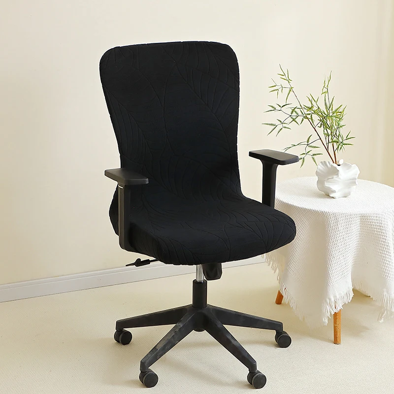Home Office Gaming Chair Cover Stretch Computer Armchair Slipcover Universal Fit for Rotating Chairs Cover Home Study Room Decor