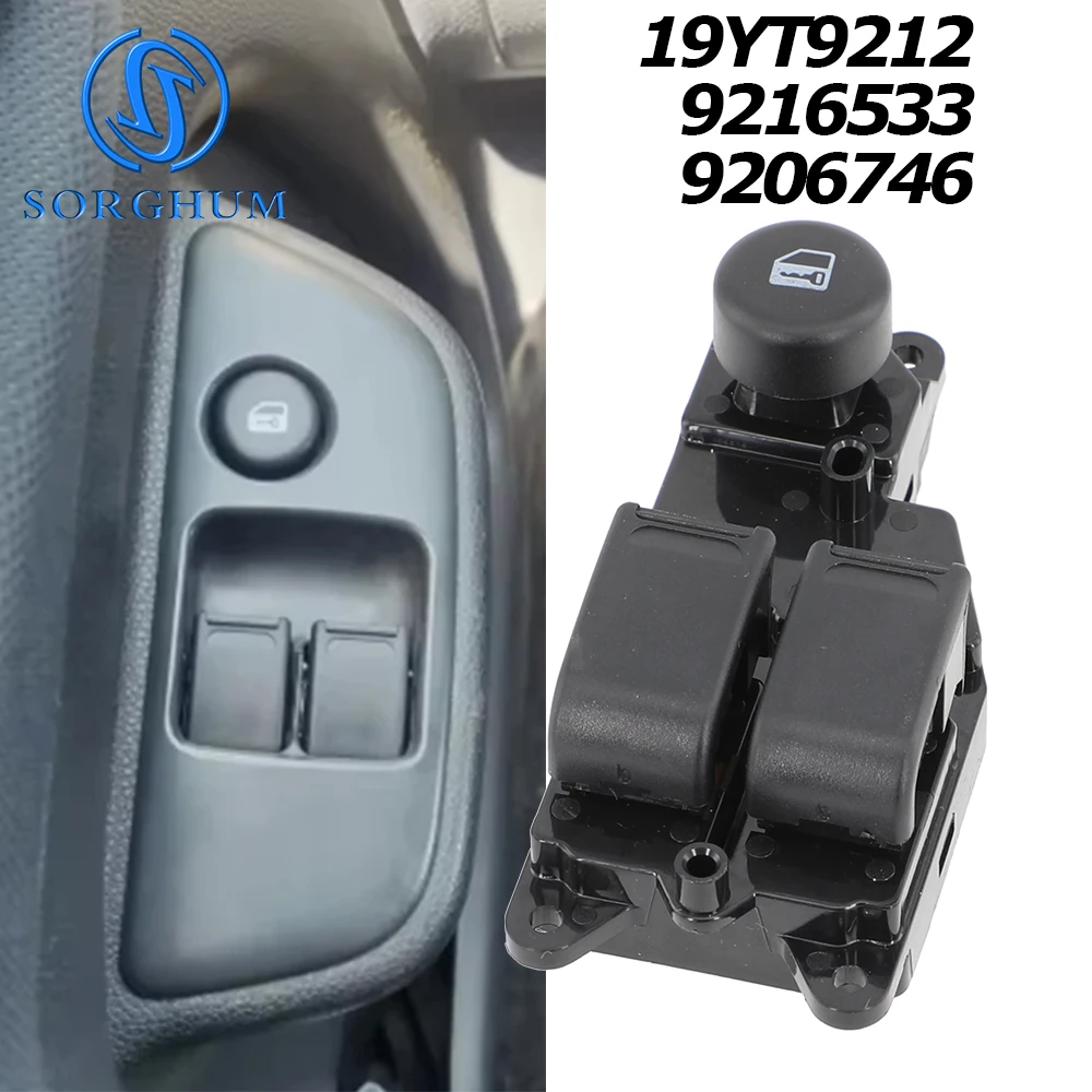 

19YT9212 For Suzuki Ignis 2000 2001 2002 2003 Wagon R Opel Agila 1998-2006 Power Window Switch Button 9216533 9206746