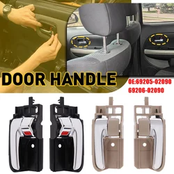 For Toyota Corolla 2003 2004 2005 2006 2007 2008 2009 Chrome Left Right Car Interior Inside Door Handle 69205-02090 69206-02090