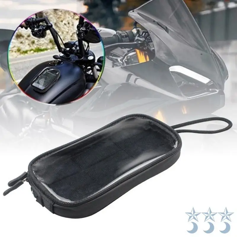 Motorcycle Magnetic Phone Pouch Motorbike Mobile Navigation Package Scooter Phone Tank Bag Motorcycle Accessories