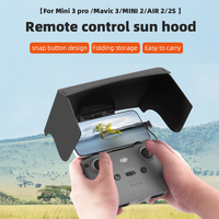 Remote Controller Monitor Sunshade Foldable Sunshade Drone Accessories Eye Protection for Mavic 3/Mini 2/Air 2S/MINI 3 Pro RC-N1