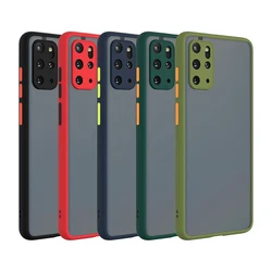 Skin Feel Case For Samsung Galaxy S20 FE S10 S21 S22 Plus Note 20 Ultra A12 A30 A50 A70 A51 A71 M11 M30 M31 Shockproof Cover