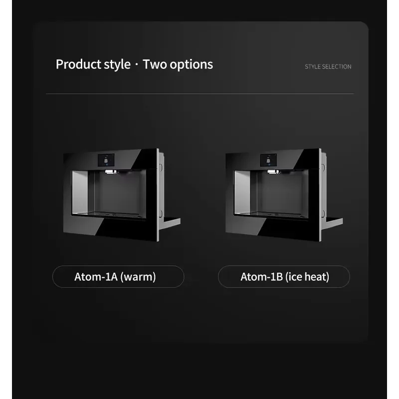 3s Instant Hot Built-in Electric Home Drinking Water System-RO Filtration Ice Water Programmable Coffee Brewing for Household