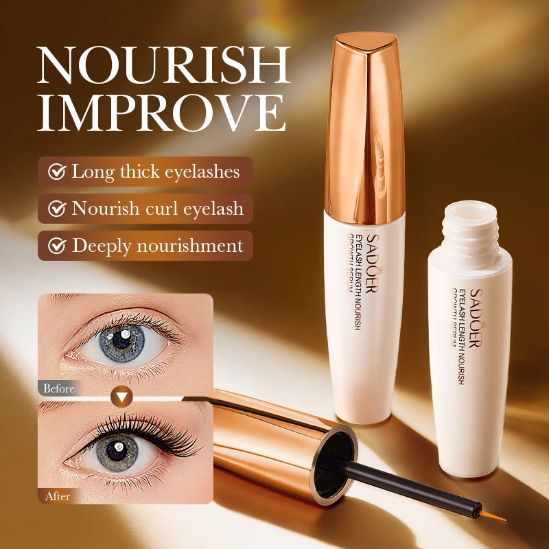 1/3 Bottle of Eyelash Lengthening Serum, Lengthening, Thickening, and Curling Mascara, a Must-Have Gift for Christmas and Halloween, Essential for Dry Skin in Winter