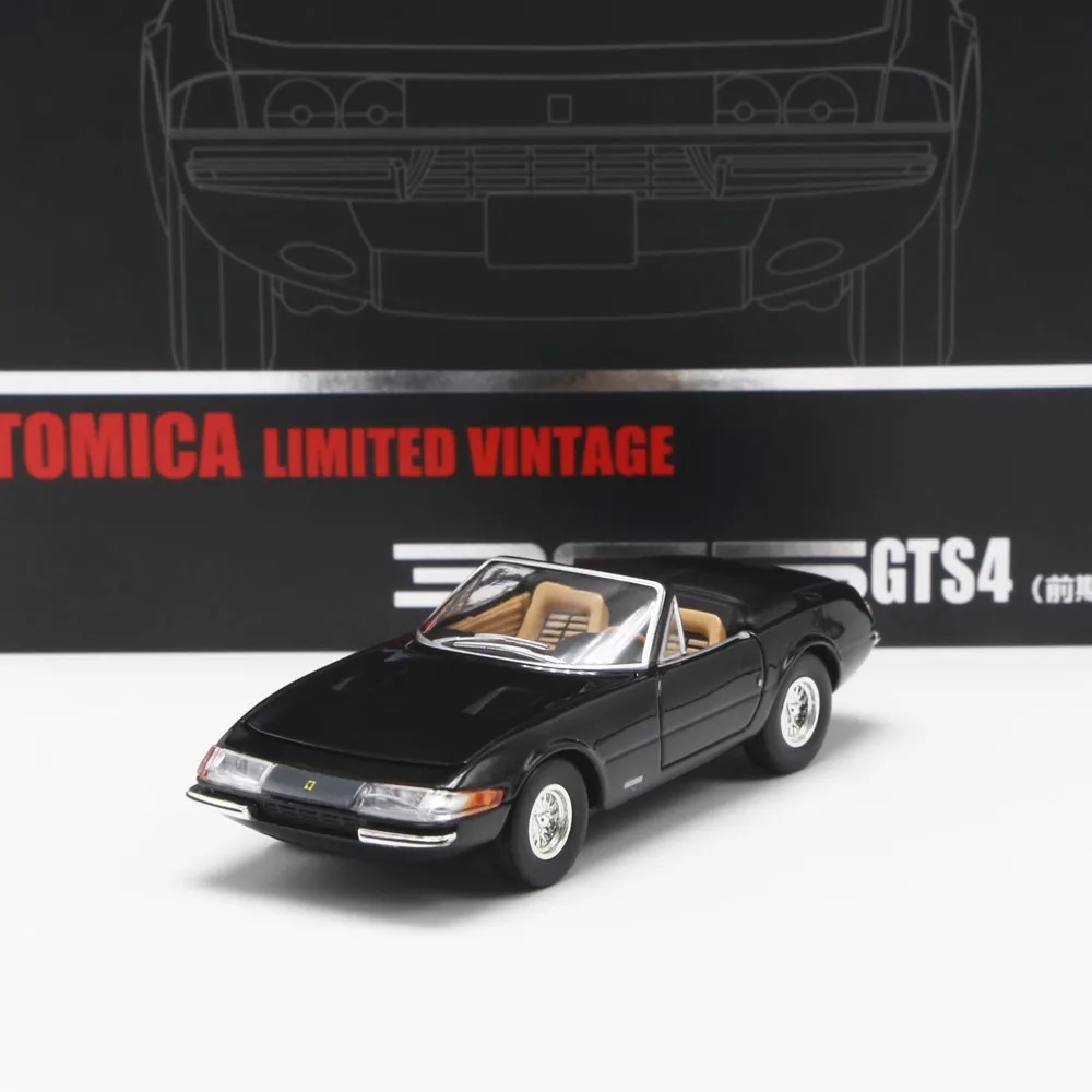 Tomytec Tomica TLV For 365 GTS4 GTB4 Limited Edition Simulation Alloy Static Car Model Toy Gift